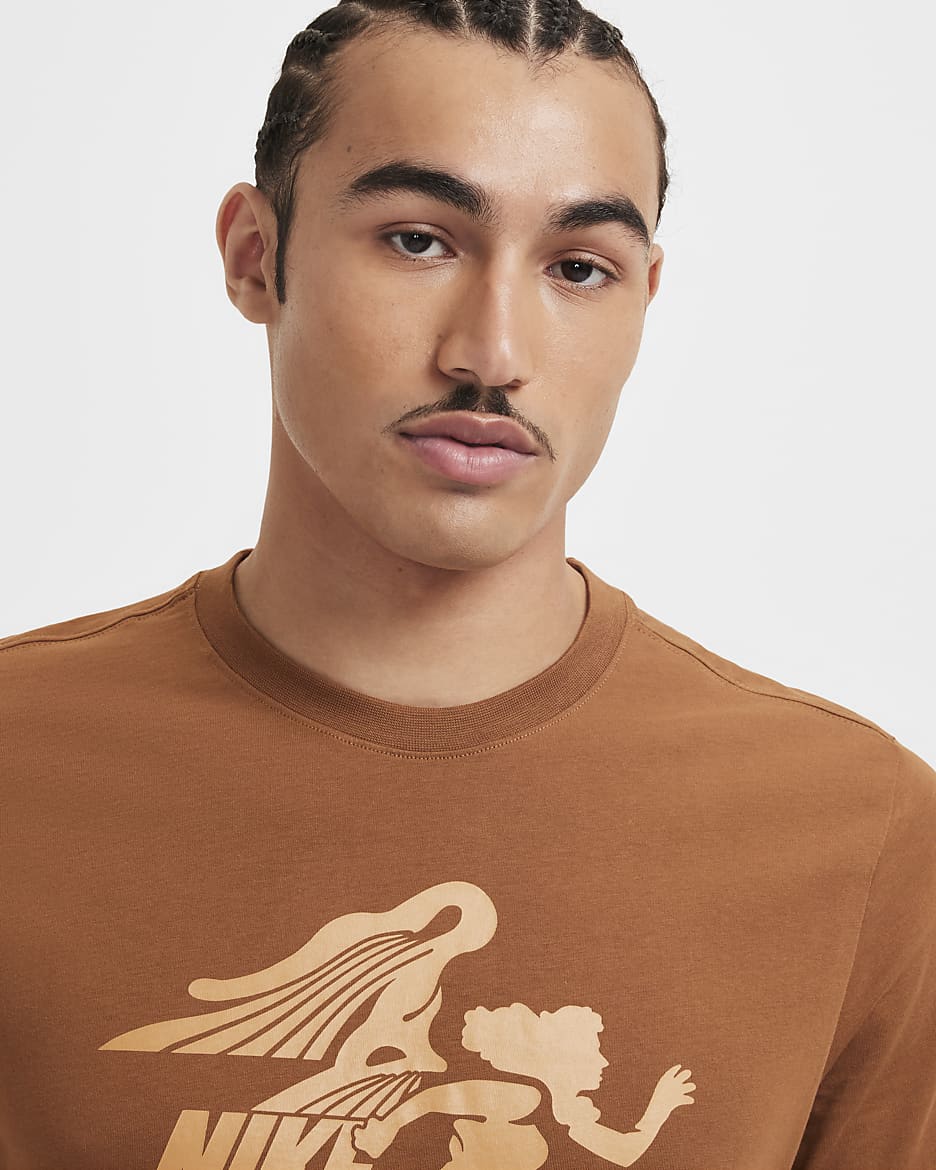 Tan nike shirt online